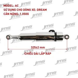 Phuộc sau xe máy Dream Việt - Dream Thái , Giảm xóc sau Dream hàng cty JMS